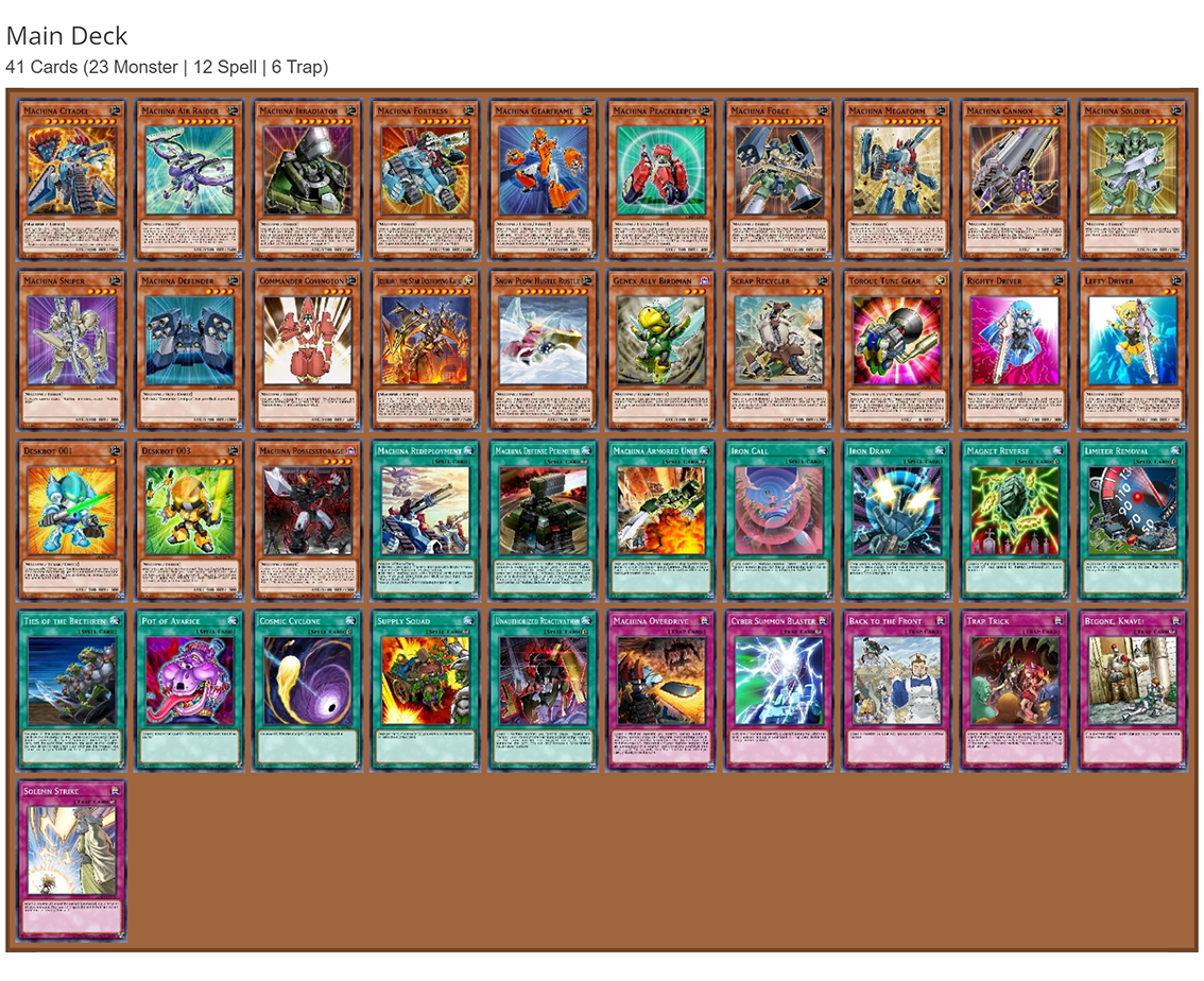 [Bài In Tiếng Việt] Bộ bài Yugioh - Structure Deck - Mechanized Madness Deck
