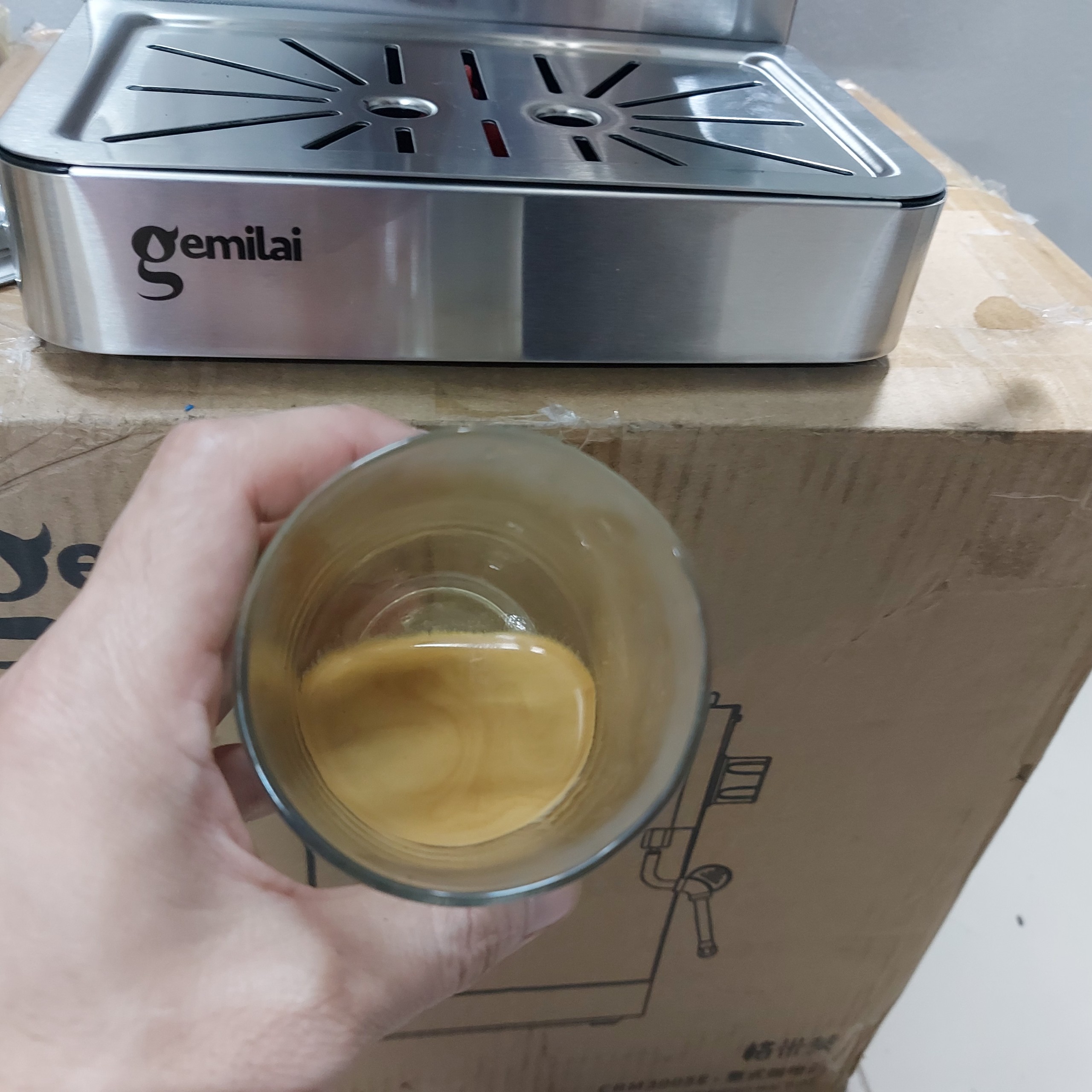 Máy Pha Cà phê, Máy Pha Cafe Tự Động Gemilai CRM 3005E