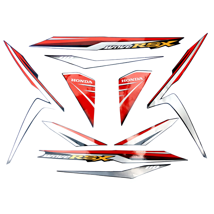 Bộ tem xe WAVE RSX FI các màu lựa chọn cho decal xe máy