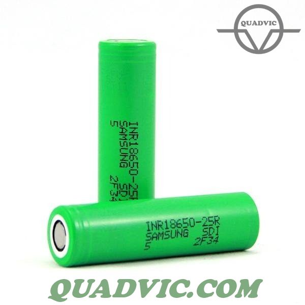 [HCM]Pin lithium Samsung 25R 18650 2500mAh  25A