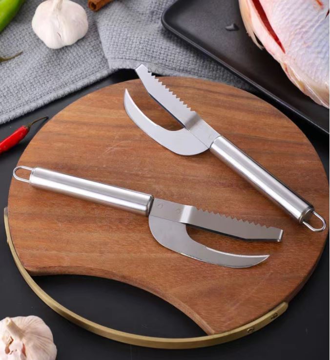 Fish knife, scales fishing, making frog 2in1