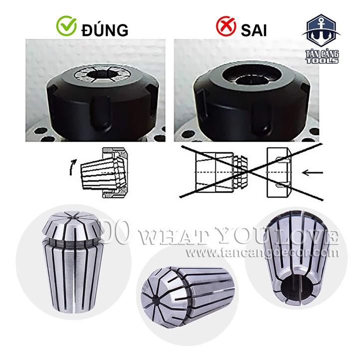 Đầu Kẹp Collet CNC Huhao 5743 ER20