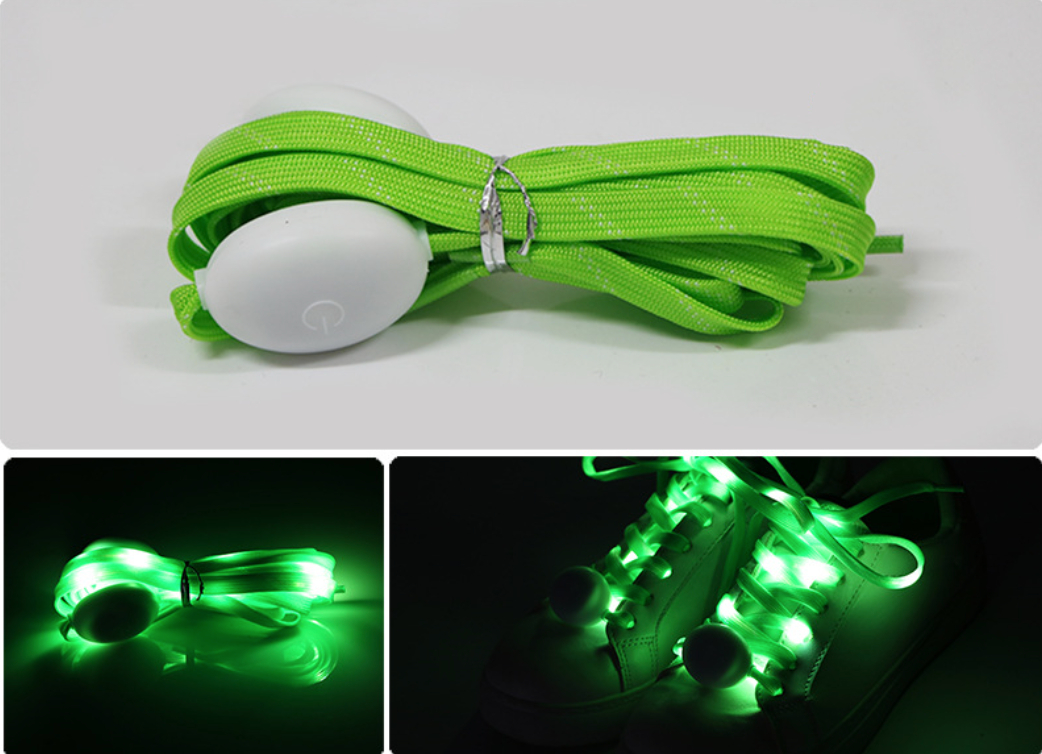 Cặp dây giày thể thao có đèn Led nhấp nháy phát sáng