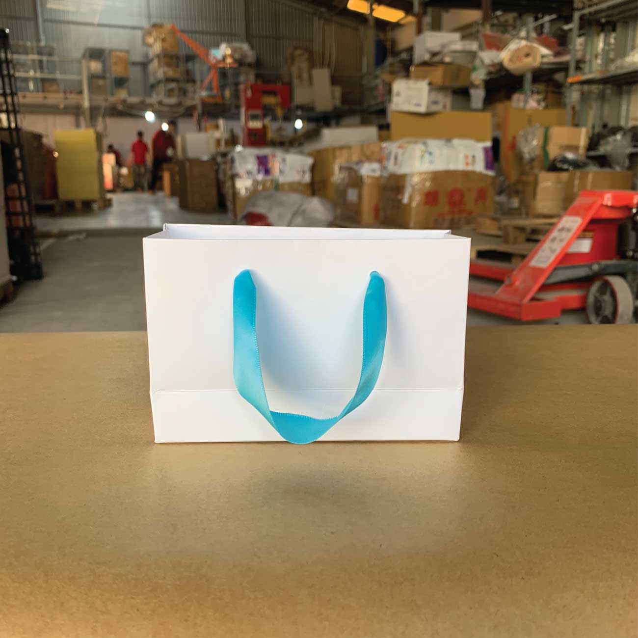 Combo 100 Túi giấy đựng mỹ phầm trơn IT04 (18 x 22 x 9)