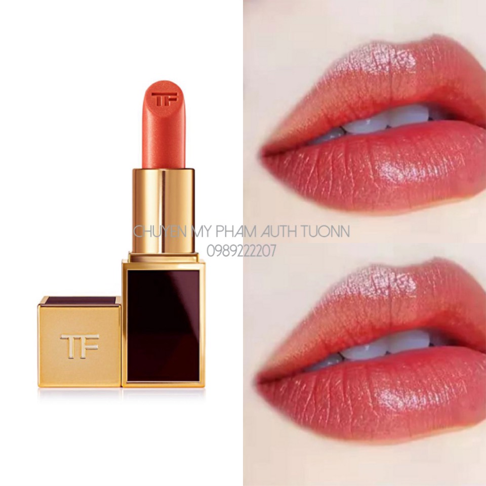 Son Tom Ford 88 Hiro Màu Đỏ Gạch Nhũ