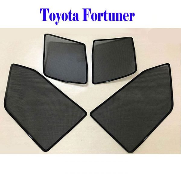Che nắng nam châm xe Toyota Fortuner 2017-2018-2019-2020-2021, tấm che nắng, bộ 4 rèm che nắng kính sườn dành cho xe Toyota Fortuner 2017 đến 2019, loại 1 dày dặn, nam châm cực hút, chắn nắng hiệu quả