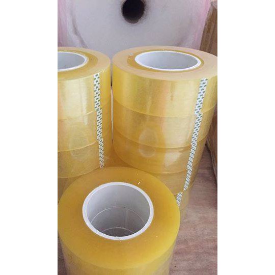 Băng dính 0.5kg lõi nhựa siêu mỏng