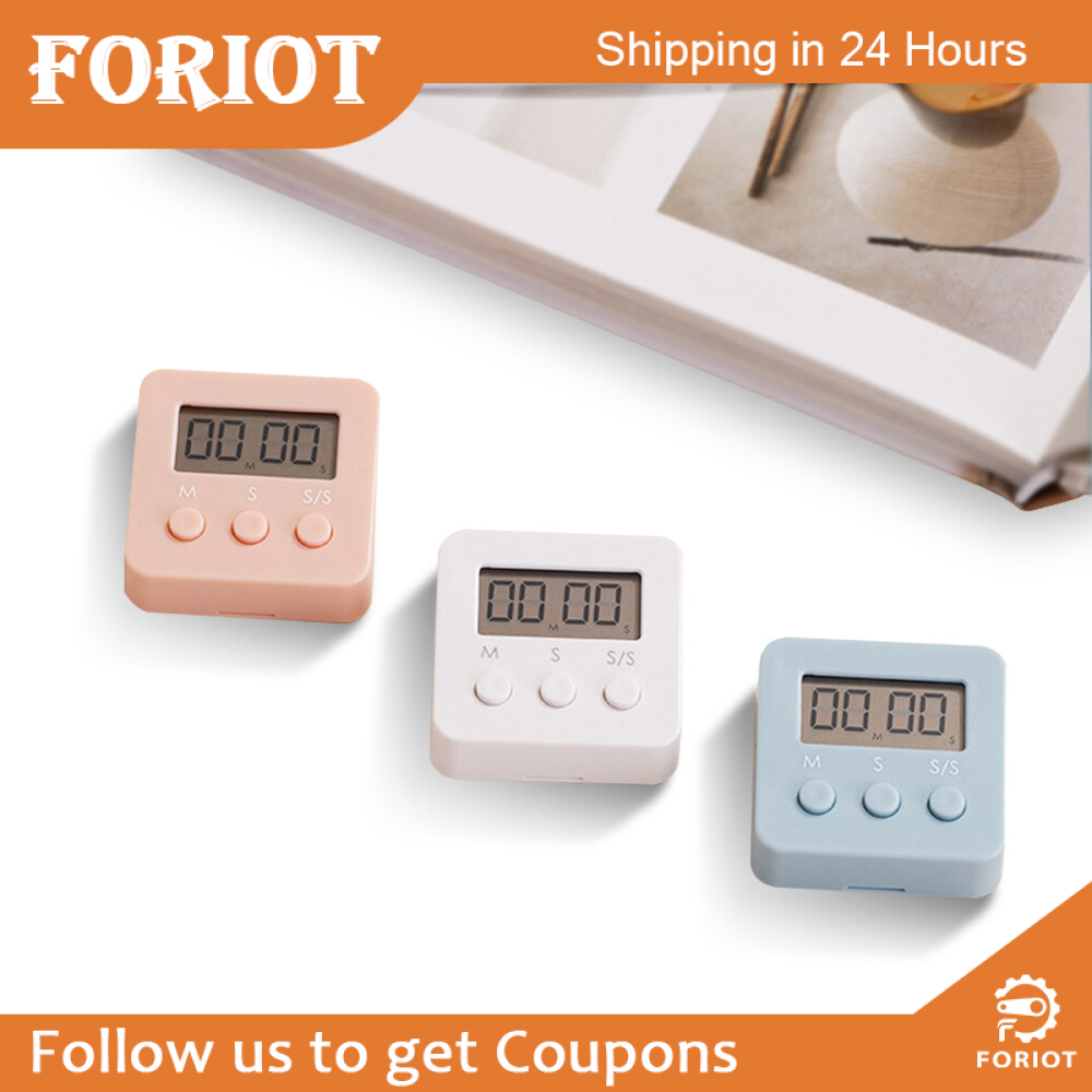 Foriot Multi-Function Electronic Timer Learning Management Timer Suit for Kitchen Study Work Exercise Training
