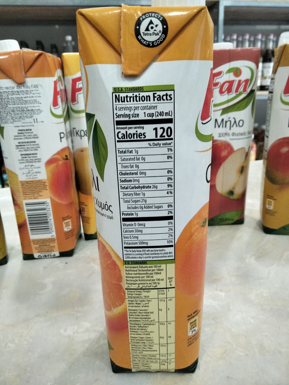 NƯỚC ÉP CAM - FAN ORANGE JUICE 1L