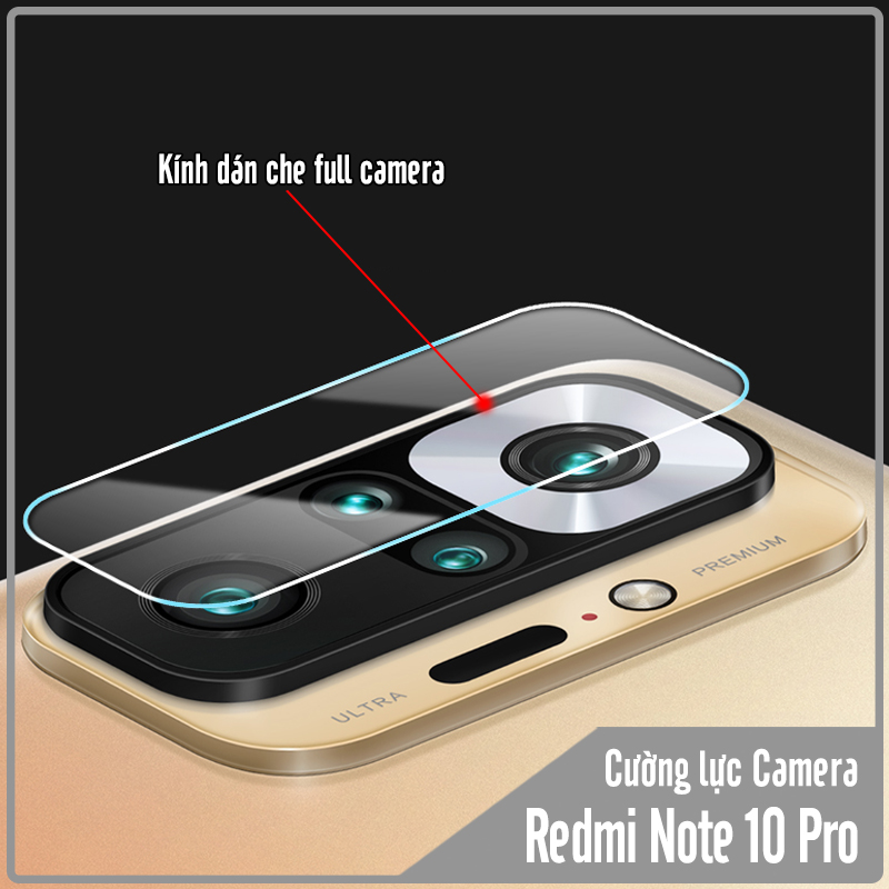 Kính cường lực Camera cho máy Xiaomi Redmi Note 10 Pro