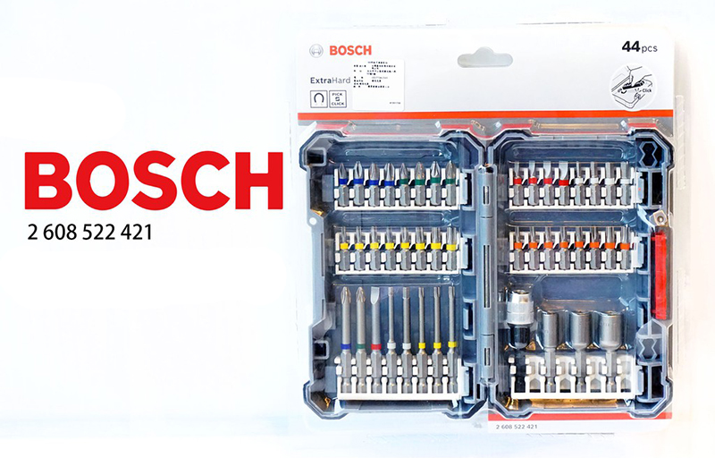 Bosch 44-Piece Pick & Click Screwdriver Set 2608522421