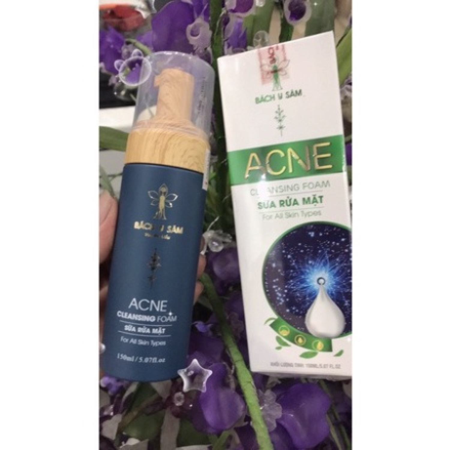 Sữa Rửa Mặt Bách Y Sâm DA DẦU MỤN SẠCH SÂU TẠO BỌT 150ml (Mẫu Mới ƞhất Của Sữa Rửa Mặt Bạch Linh)