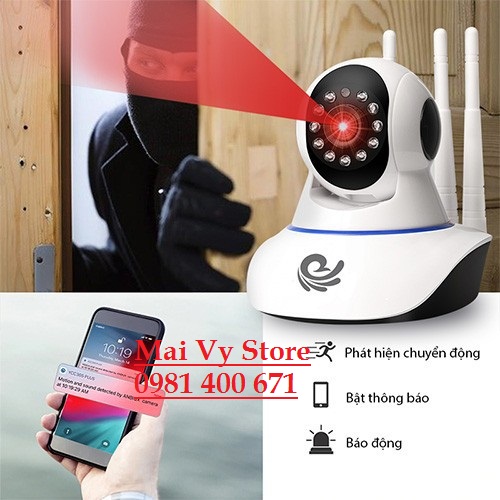 CAMERA 3 ANTEN CARECAM 2.0 XFL200 ( MÃ MỚI CC1021 )