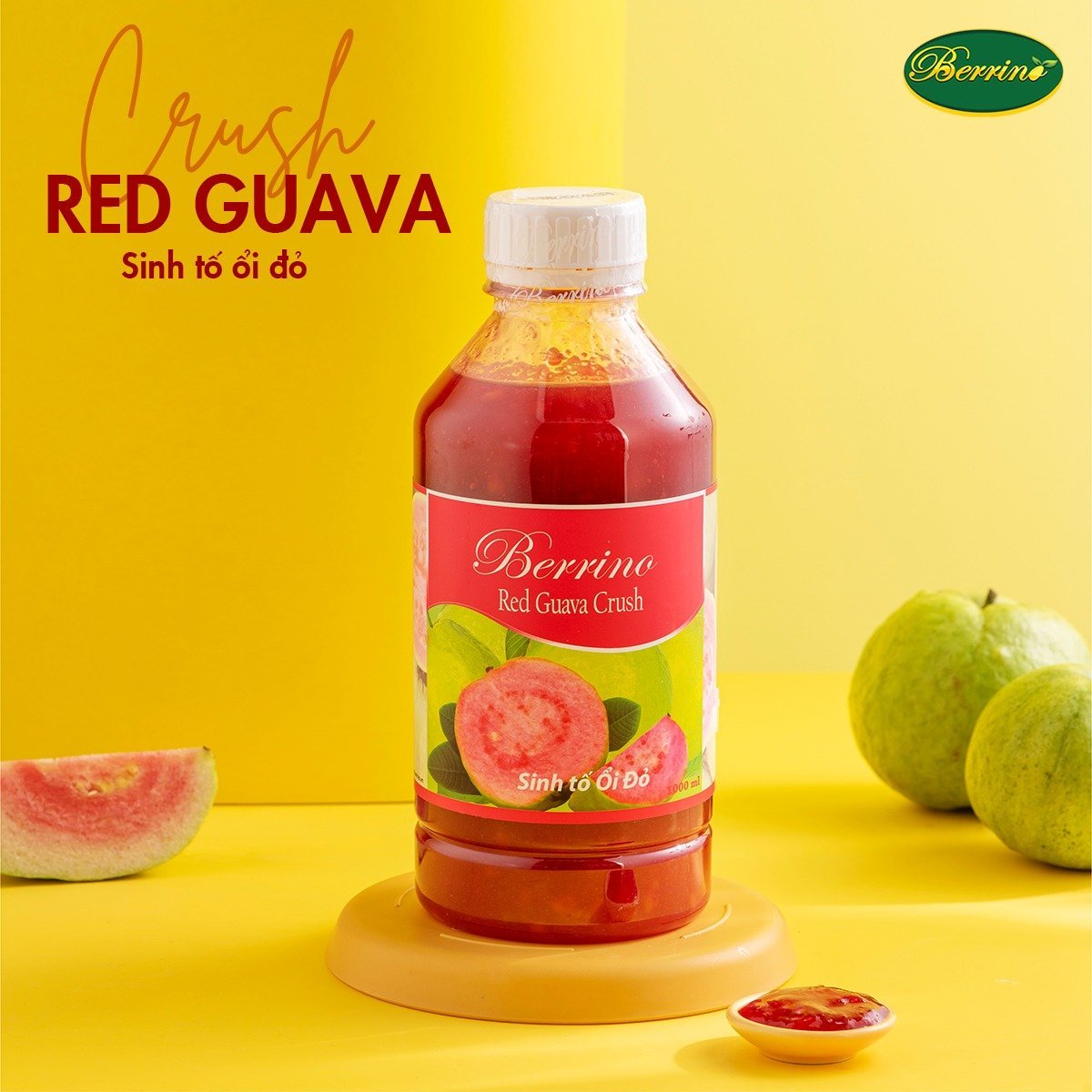 Sinh tố Berrino chai 1L