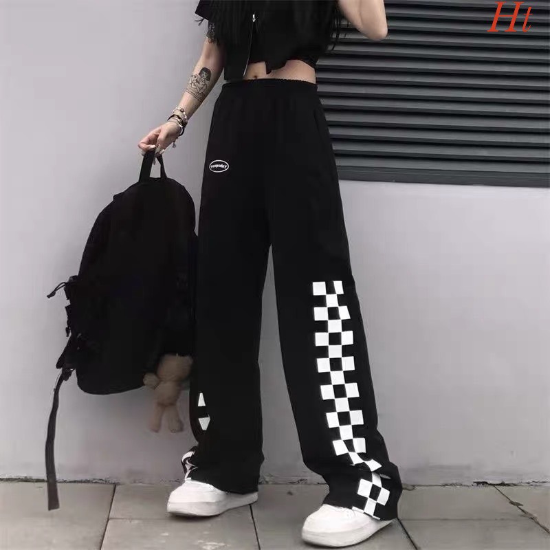 Quần bom chun Caro nam nữ mặc đẹp