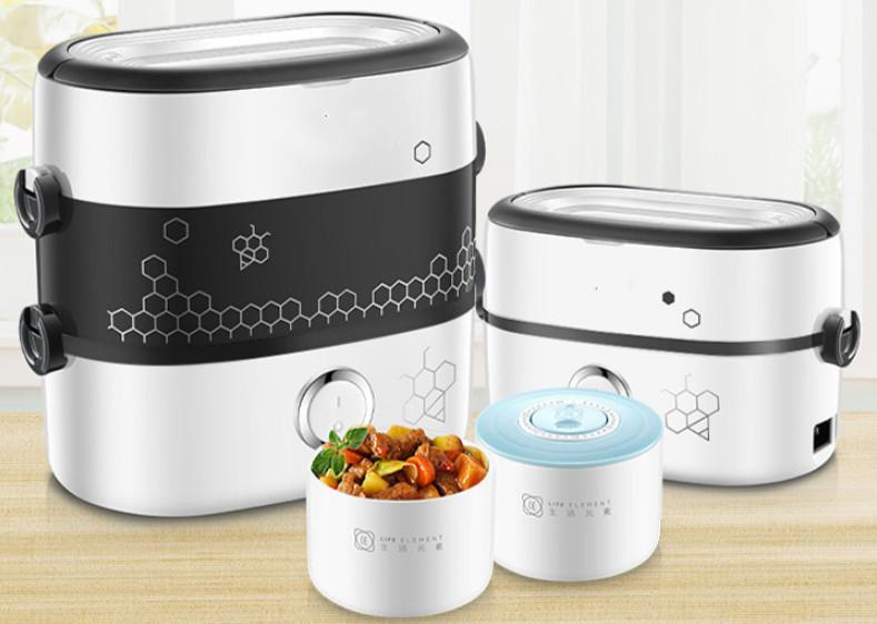 Hộp hâm nóng nấu ăn văn phòng Life Element 250W