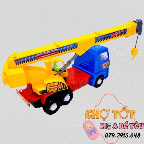 Đồ Chơi Xe Móc, Xe Cẩu Chạy Trớn ( Hàng Việt Nam To Đẹp )