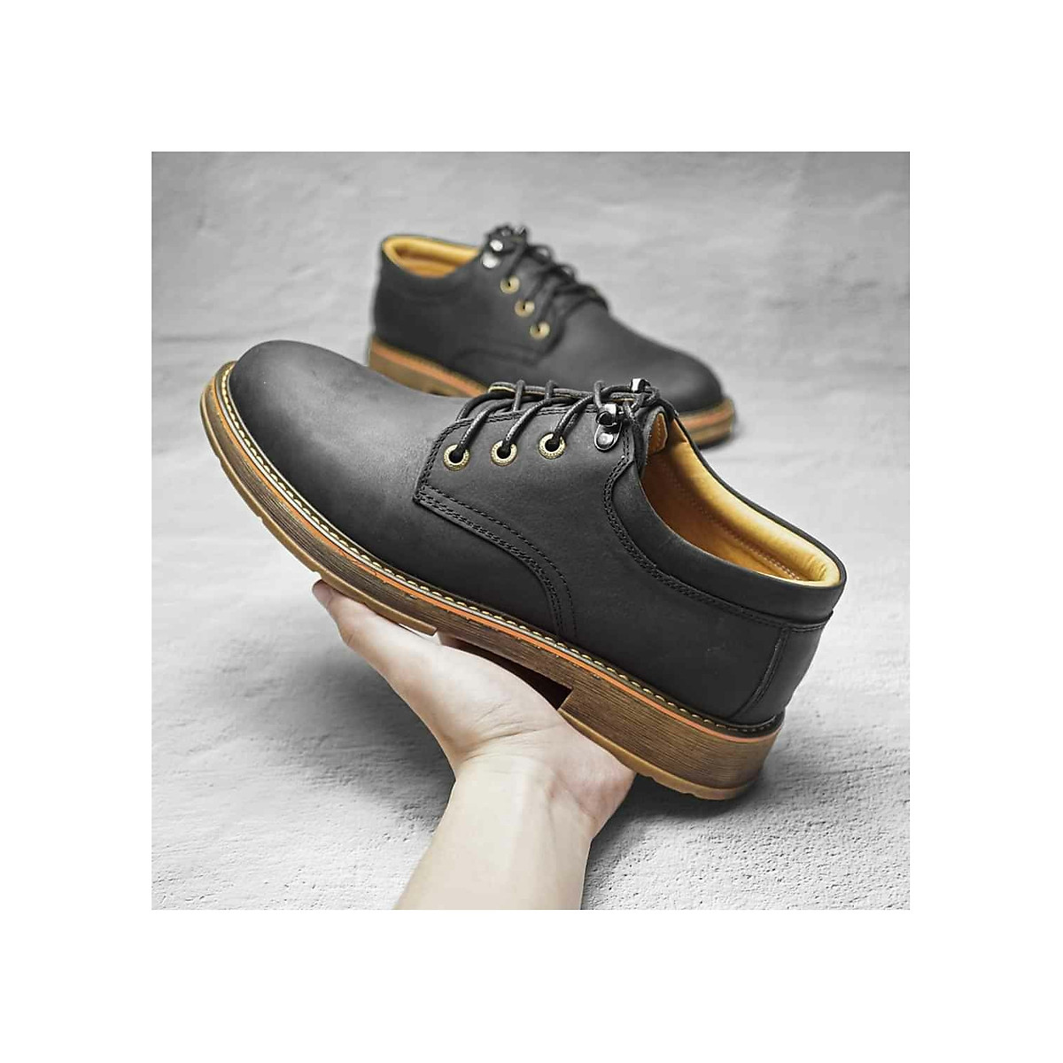 Giày Tây Nam Da Bò Cao Cấp Udany Trẻ Trung Năng Động - Gbd12