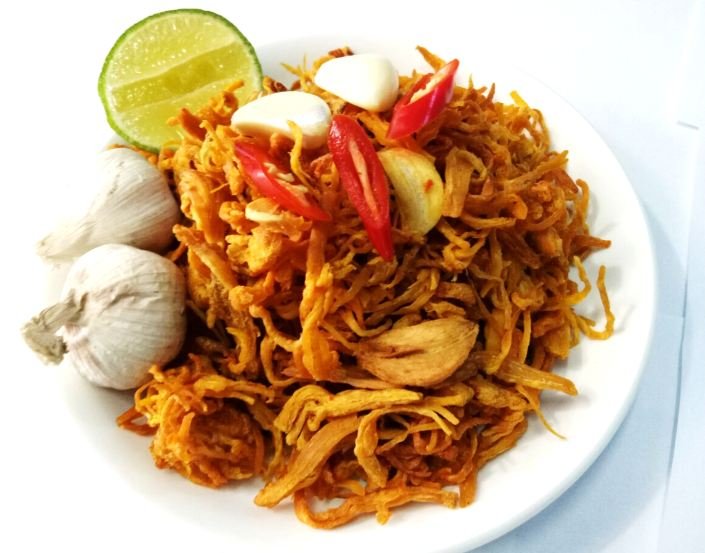 1KG KHÔ GÀ LÁ CHANH