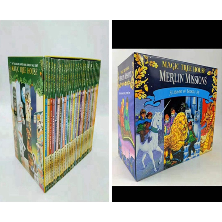 Bản nhập - MAGIC TREE HOUSE FULL BOX SET - Phần 1+2+3 ( Tặng File Mp3)