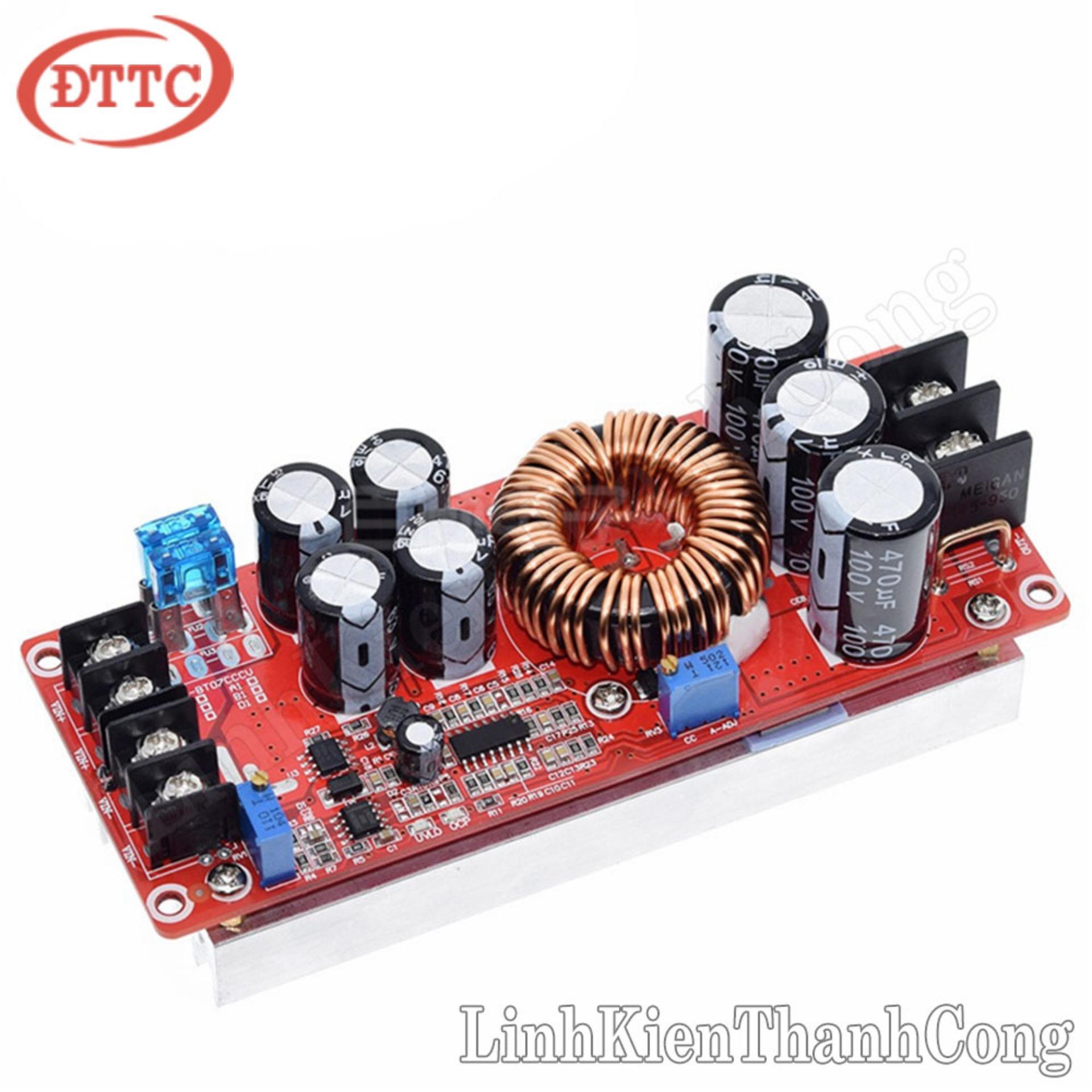 Mạch Boost Tăng Áp DC-DC, Vào 10-60VDC, Ra 12-83VDC 1200W