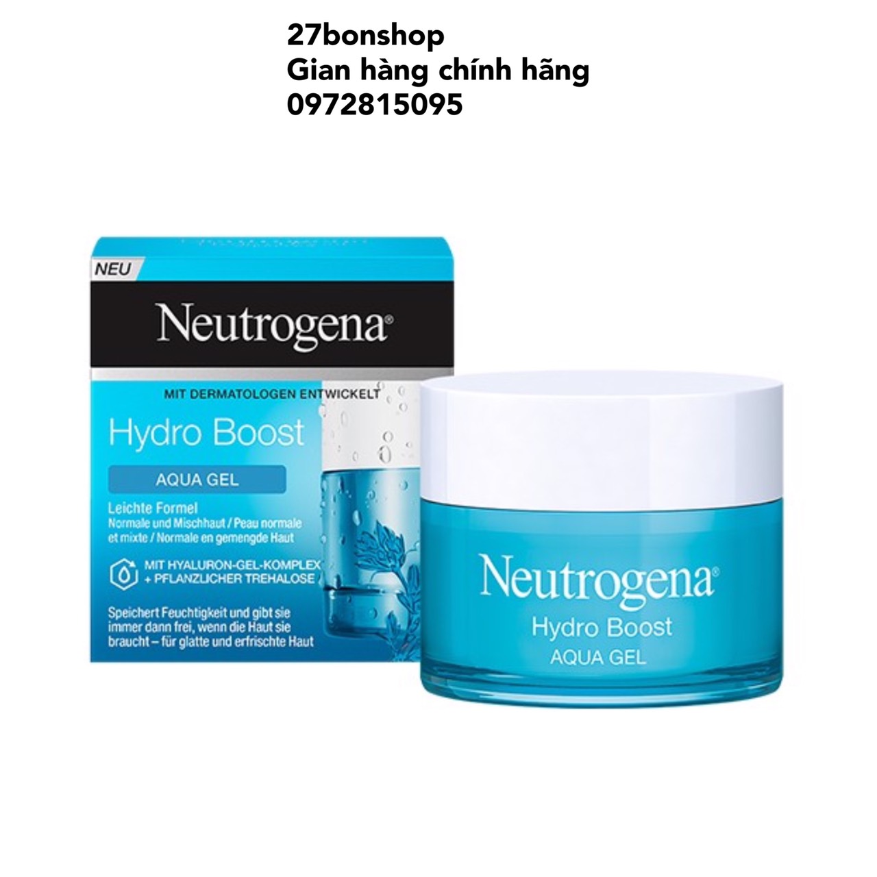 Kem Dưỡng Ẩm Dạng Gel Neutrogena Hydro Boost Aqua Gel