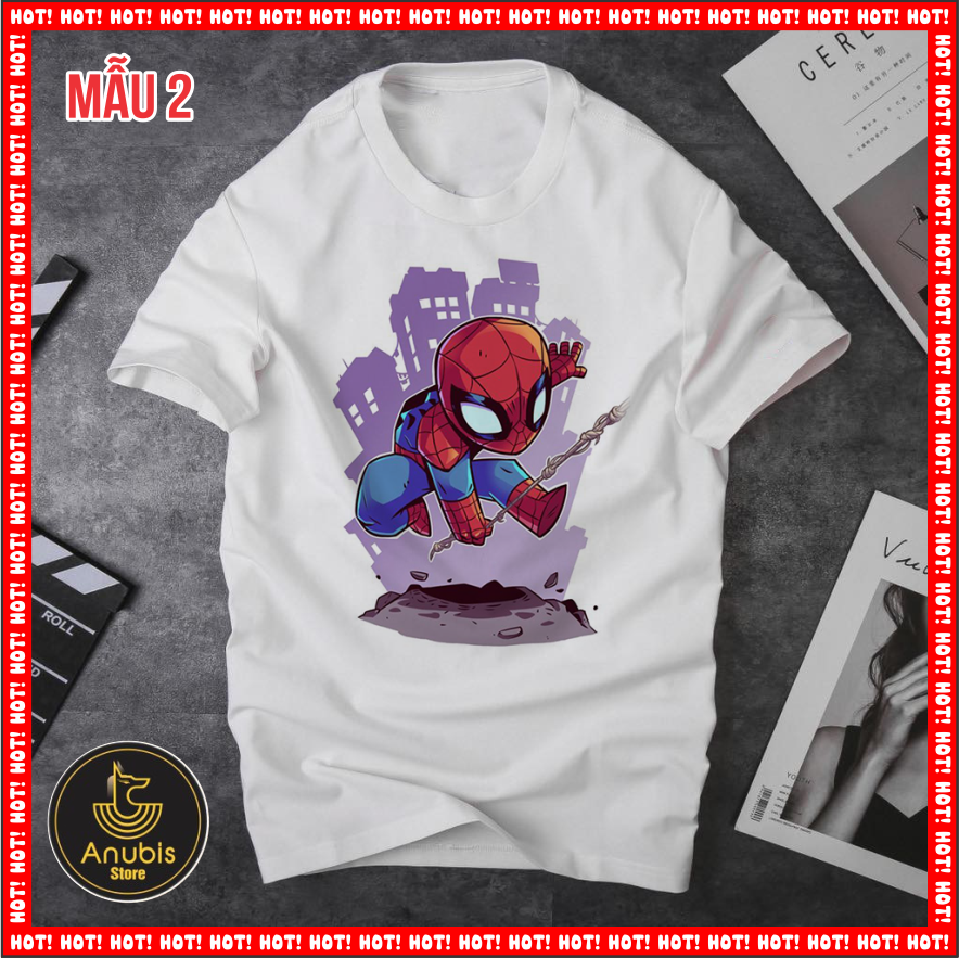 [HCM][8 MẪU] ÁO THUN MARVEL CHIBI SIÊU CUTE