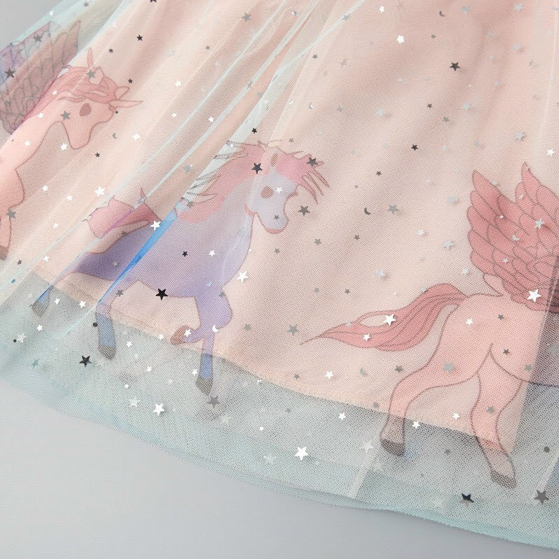 Váy ngựa PONY kèm cài tóc cho bé