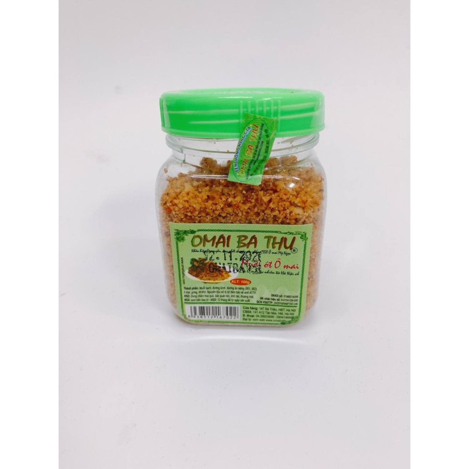 MUỐI OMAI BA THU 100G/ MUỐI Ô MAI