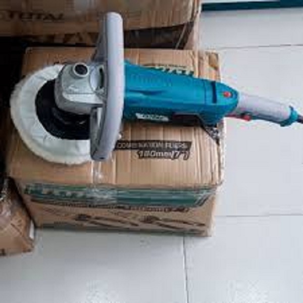 180mm-1400w máy đánh bóng total tp1141806-2 + kèm bộ đánh bóng