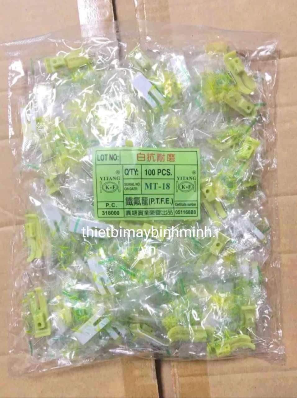 [Rẻ vô địch] Combo 100 cái Đế chân vịt nhựa 2 da MT 18 Đế dày 0.8ly