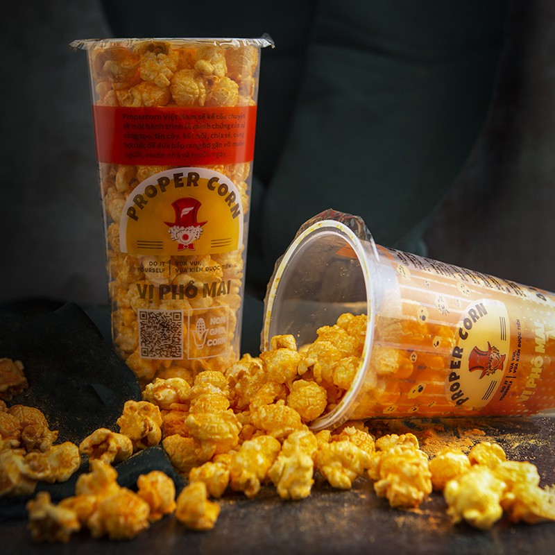 Bắp rang bơ Proper Snack các vị - hộp tiện dụng