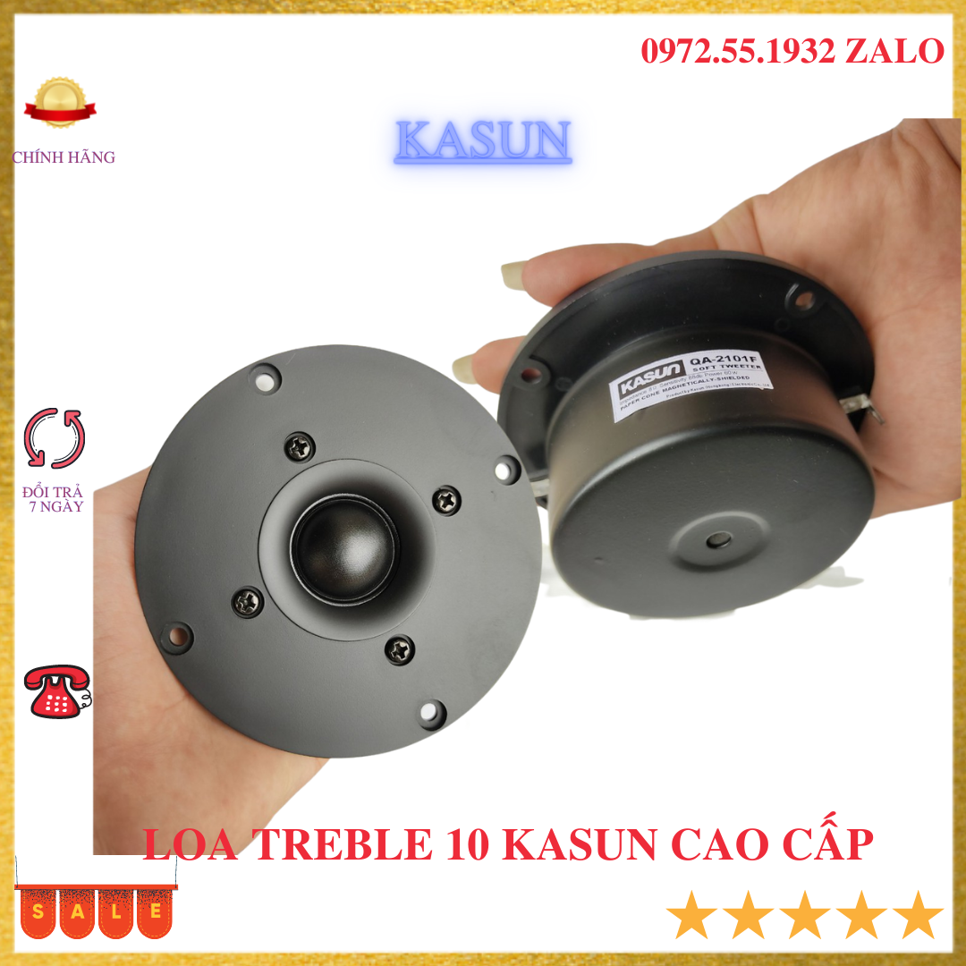 Loa treble 10cm kasun chính hãng hàng đẹp -giá 1đôi