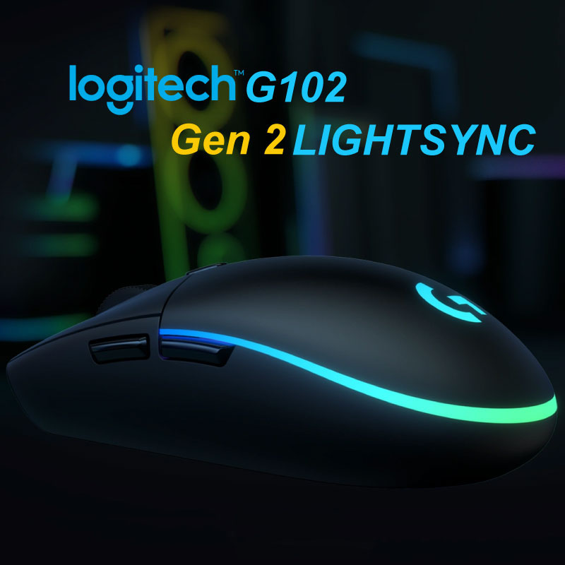 Chuột Gaming Logitech G102 Gen 2 Lightsync - Hàng Chính Hãng