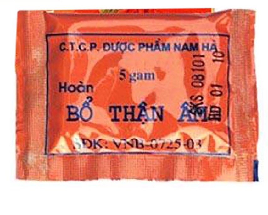 Hoàn BỔ THẬN ÂM Nam Hà (Hộp 10 gói hoàn cứng)