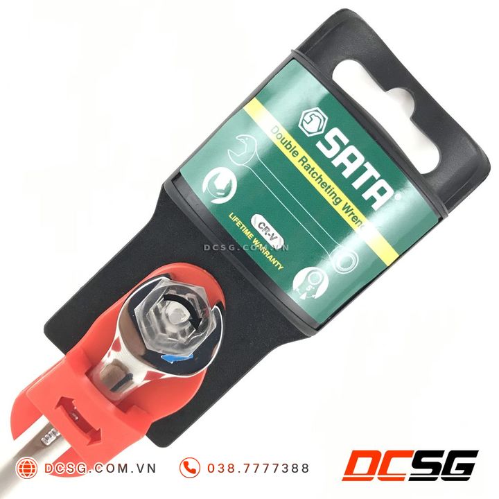 Cờ lê vòng miệng tự động 10mm Sata 43606