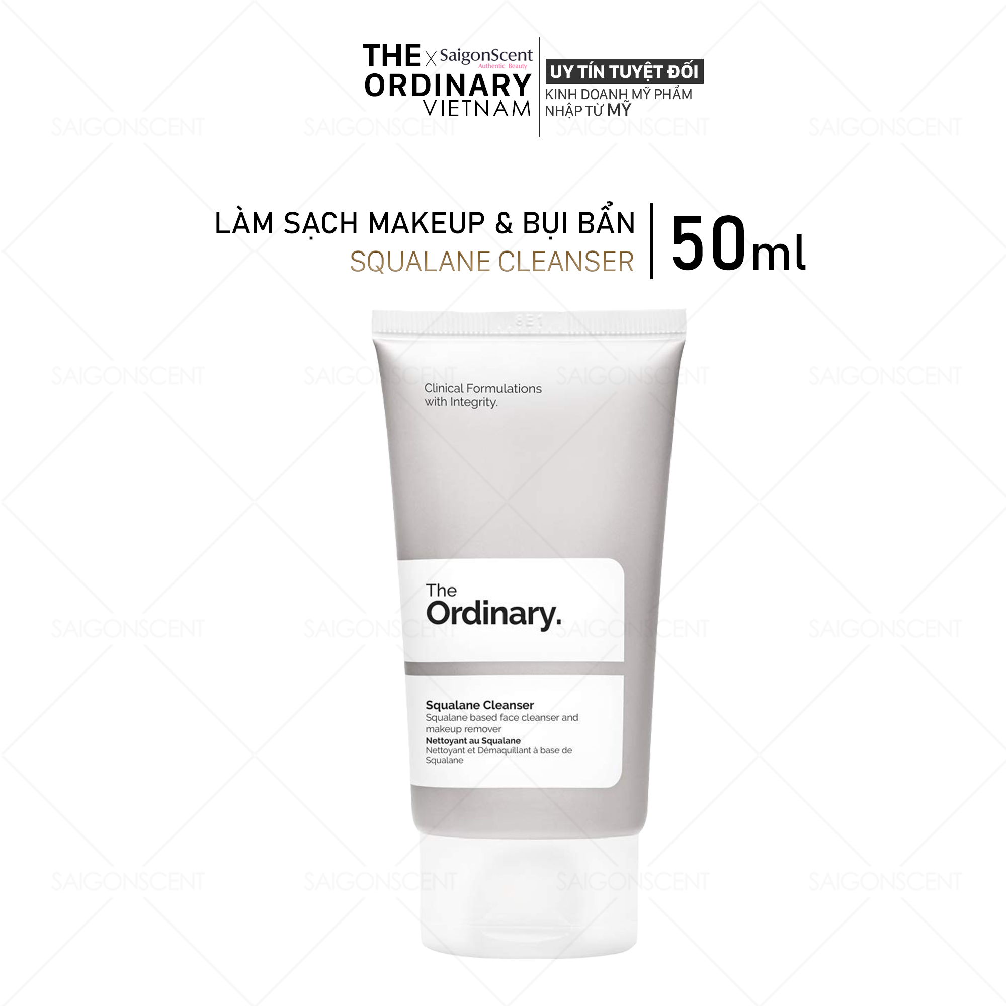 Tẩy trang The Ordinary Squalane Cleanser (50ml)