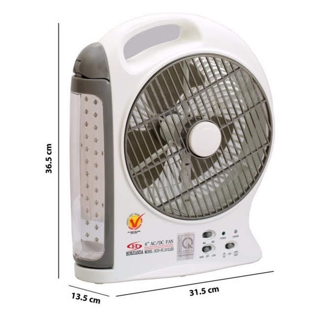 Quạt và Đèn Sạc HJD- FL 101 LED [tốt]
