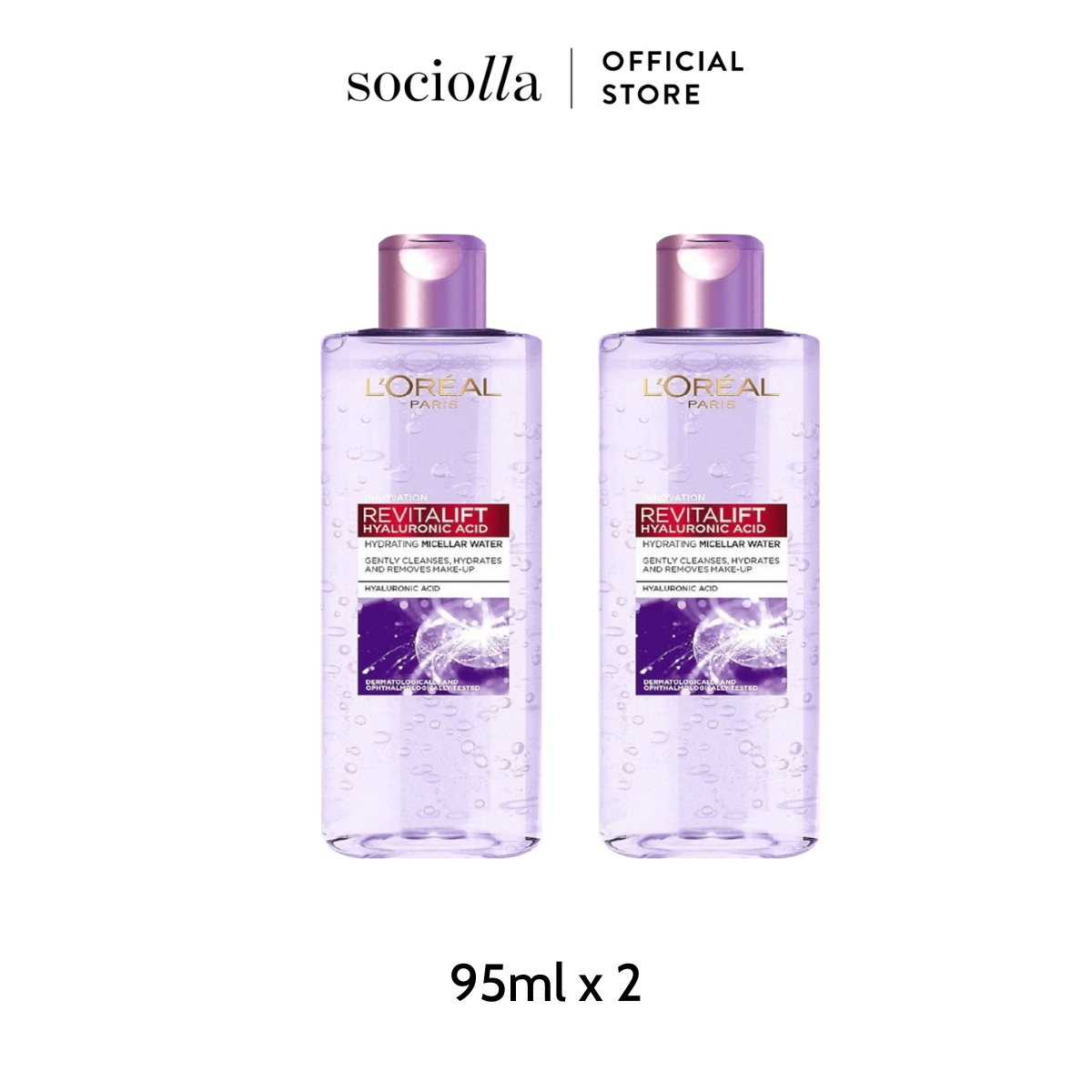 Combo 2 nước tẩy trang loreal 95ml