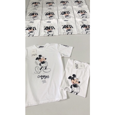 Phông Zara MICKEY in tay