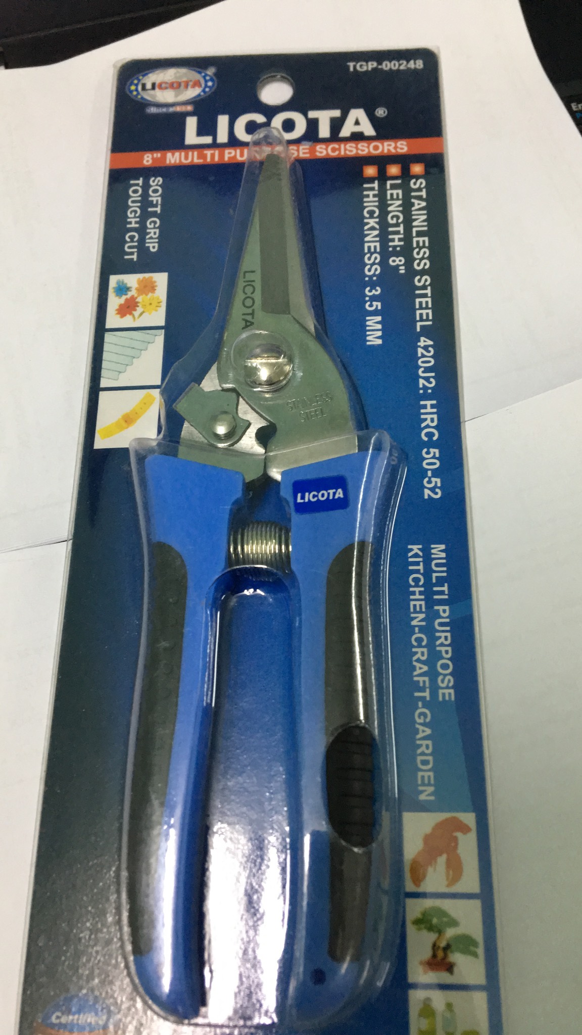 Kéo licota TGP-00248 cắt cành cây cảnh hàng Đài Loan