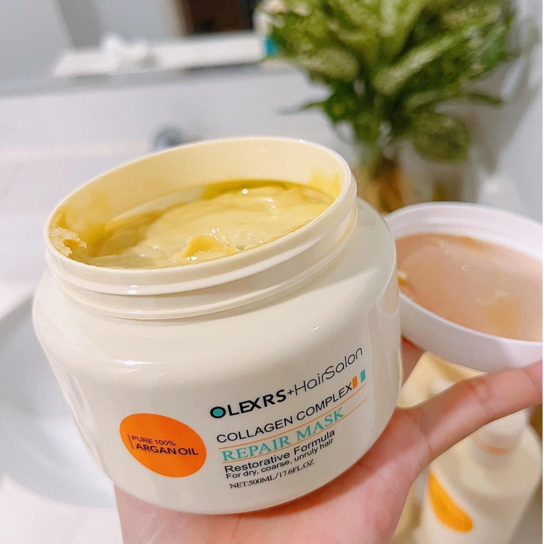 [OLEXRS] Kem Ủ Phục Hồi Tóc Collagen Complex Repair Mask 500ml
