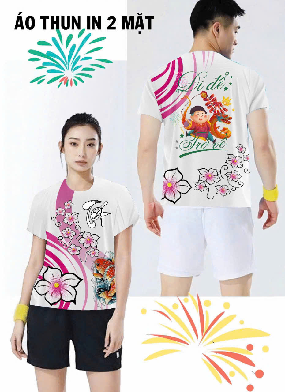 ÁO THUN TẾT 2025 THIẾT KẾ TẠI SHOP - DX10