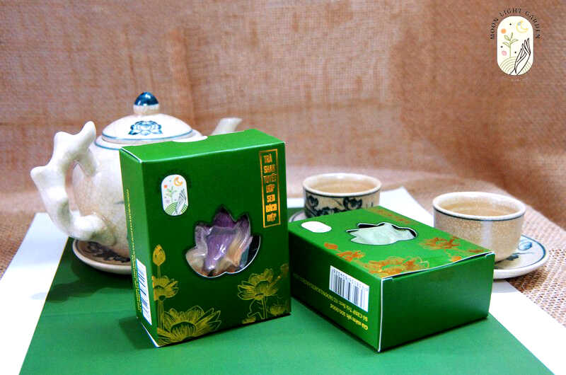 Trà Shan Tuyết Ứớp Sen Bách Diệp