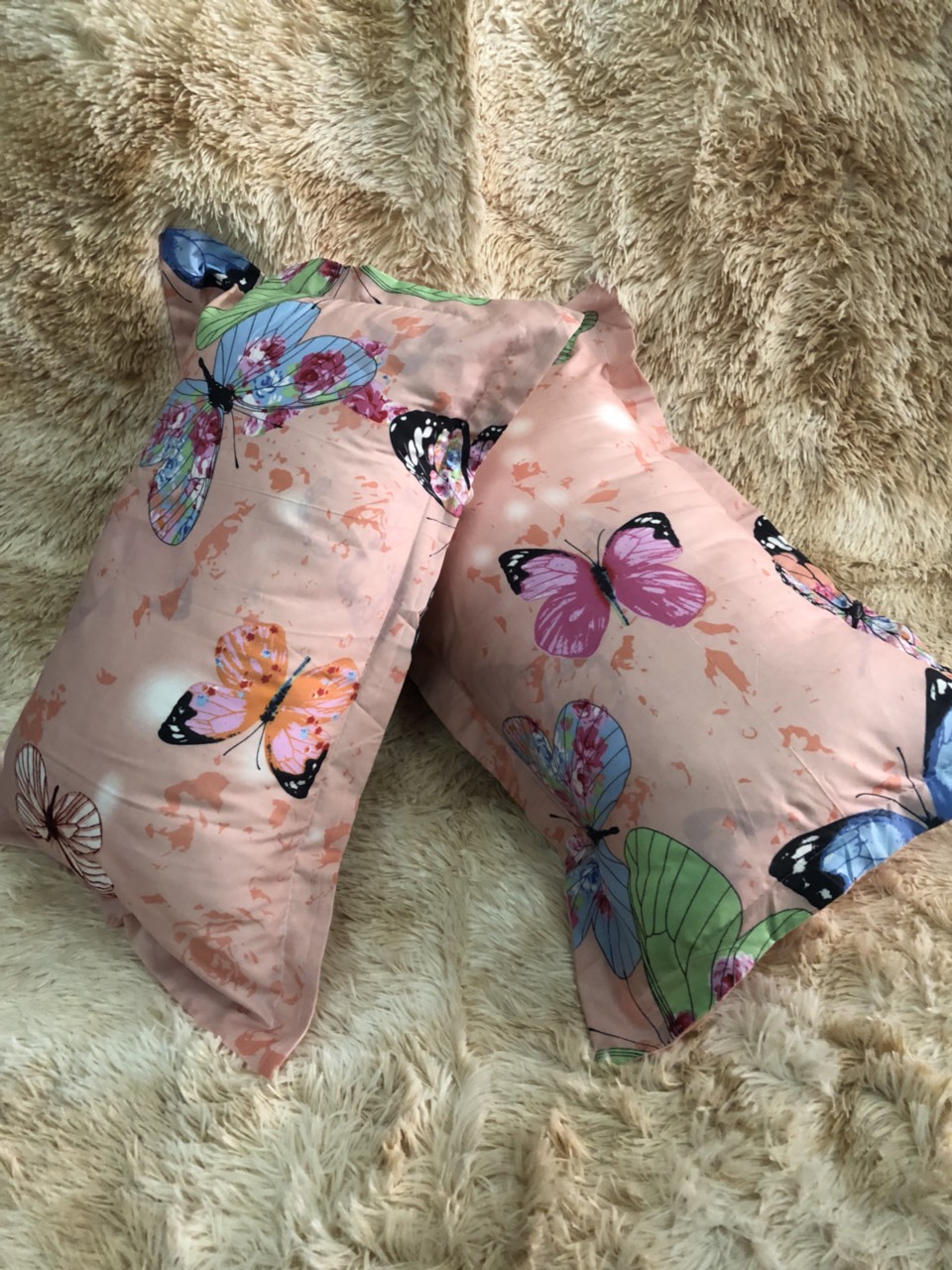 Combo 2 Vỏ gối nằm,áo gối nằm cotton poly-M411