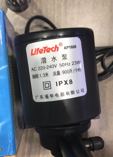 Máy bơm cá LifeTech AP1600