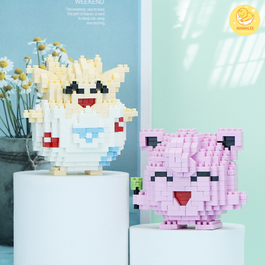 Đồ Chơi Lego 3D Lắp Ráp Hình Pokemon Nhiều Mẫu