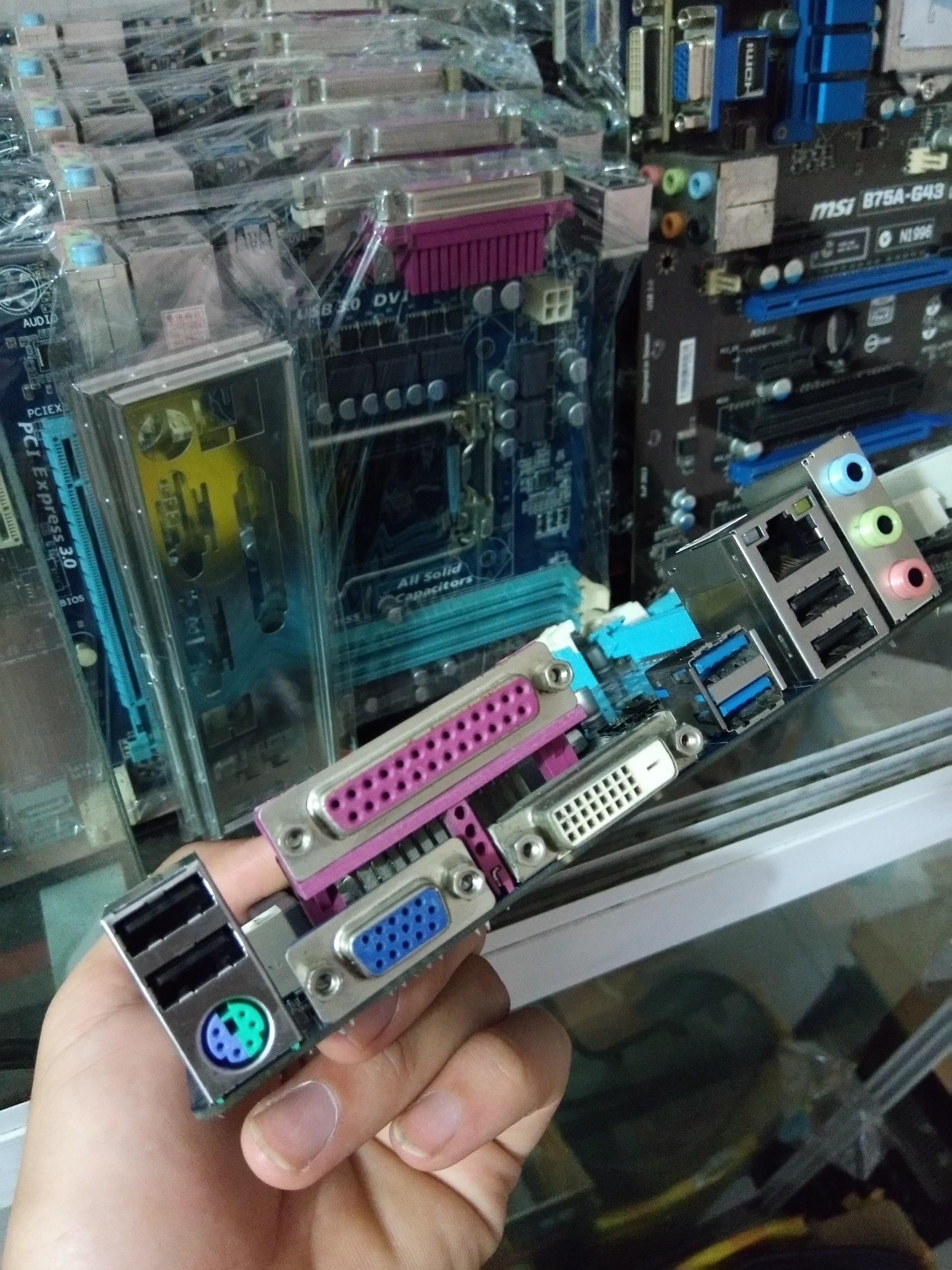 Main Gigabyte B75M D3V socket 1155 sáng đẹp đủ chặn main b75 main b75