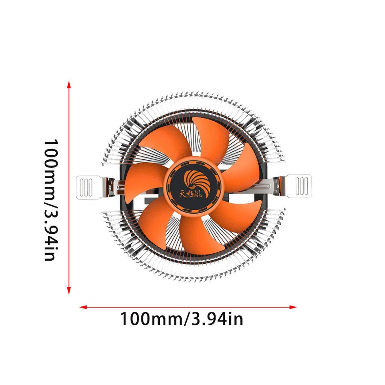 Quạt tản nhiệt CPU, Fan Cpu máy tính bàn dùng cho Socket 775, Socket 1150, Socket 1155, Socket 1156 fan cpu diana