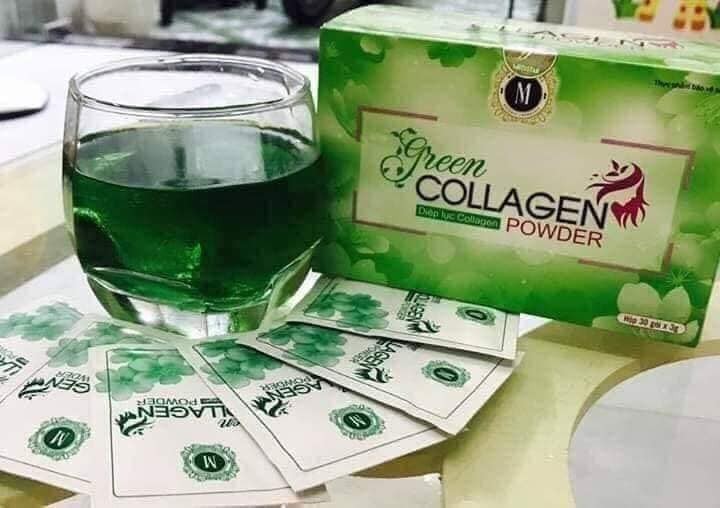 Diệp Lục Green Collagen Power Đẹp Da, chính Hãng
